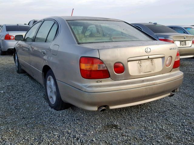 JT8BD68S5Y0092187 - 2000 LEXUS GS 300 GOLD photo 3