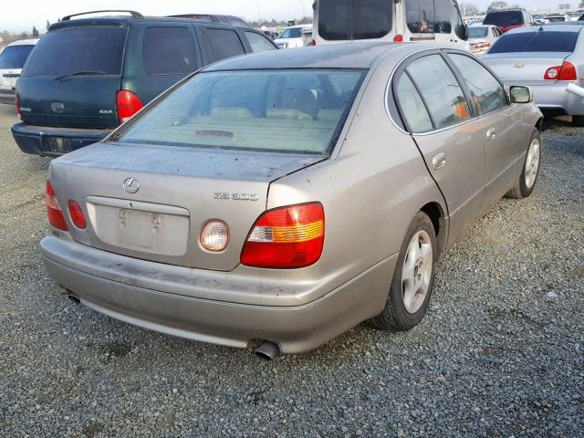 JT8BD68S5Y0092187 - 2000 LEXUS GS 300 GOLD photo 4