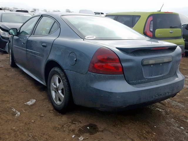 2G2WP552461247634 - 2006 PONTIAC GRAND PRIX BLUE photo 3