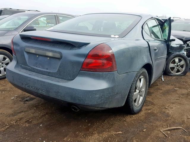 2G2WP552461247634 - 2006 PONTIAC GRAND PRIX BLUE photo 4