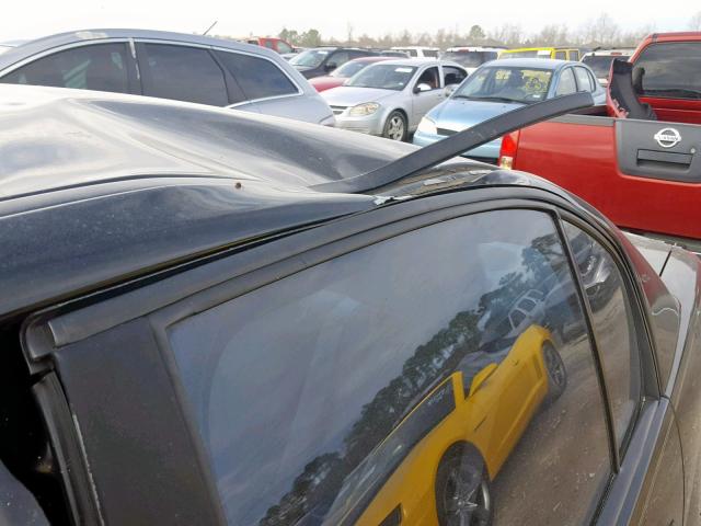 1G1ZS51F76F168105 - 2006 CHEVROLET MALIBU LS Negro foto 9