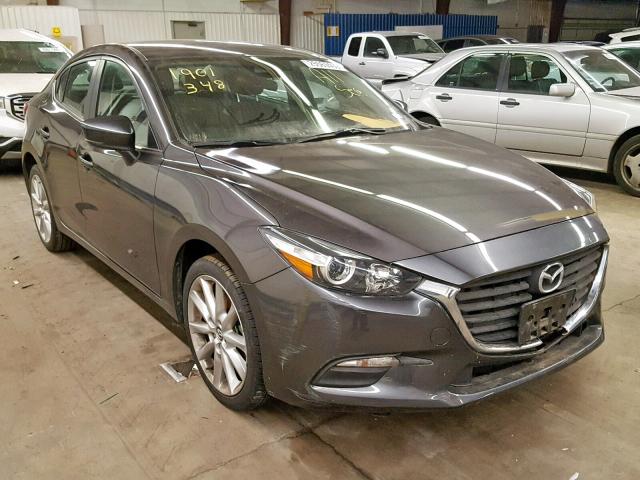 3MZBN1V70HM140741 - 2017 MAZDA 3 TOURING GRAY photo 1