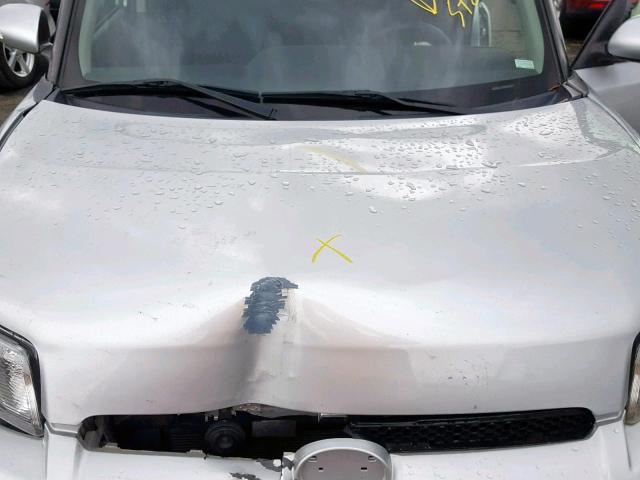 JTLZE4FE7CJ021482 - 2012 TOYOTA SCION XB Күміс фото 7