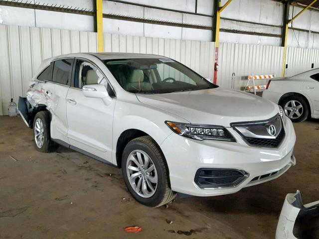 5J8TB3H50HL008300 - 2017 ACURA RDX TECHNO WHITE photo 1