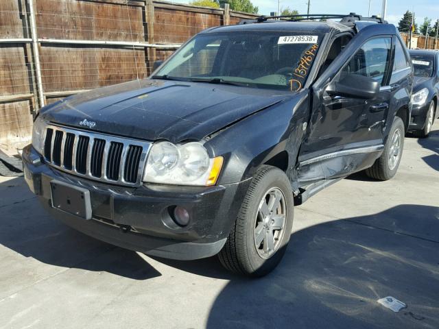 1J4HR58255C665665 - 2005 JEEP GRAND CHER BLACK photo 9