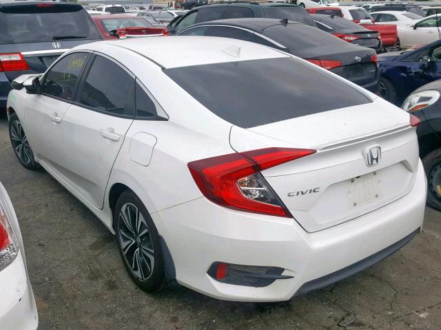 2HGFC1F73GH648600 - 2016 HONDA CIVIC EXL WHITE photo 3