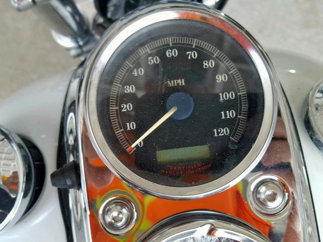 1HD1GN1146K326884 - 2006 HARLEY-DAVIDSON FXDLI WHITE photo 8