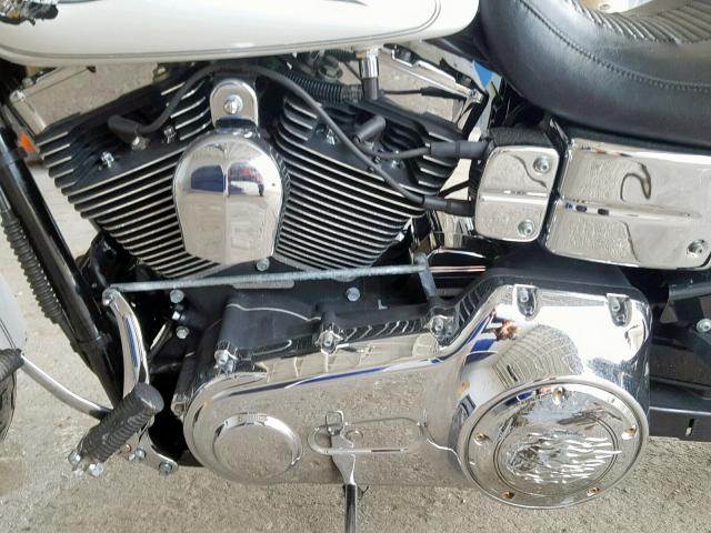 1HD1GN1146K326884 - 2006 HARLEY-DAVIDSON FXDLI WHITE photo 9