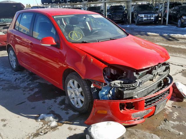 WVWDR71K77W244669 - 2007 VOLKSWAGEN RABBIT RED photo 1