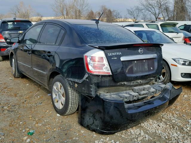 3N1AB6AP6BL685160 - 2011 NISSAN SENTRA 2.0 BLACK photo 3