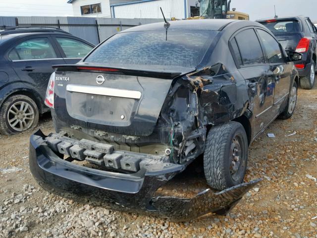 3N1AB6AP6BL685160 - 2011 NISSAN SENTRA 2.0 BLACK photo 4