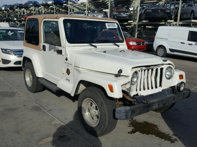 1J4FY49S6VP497515 - 1997 JEEP WRANGLER / WHITE photo 1