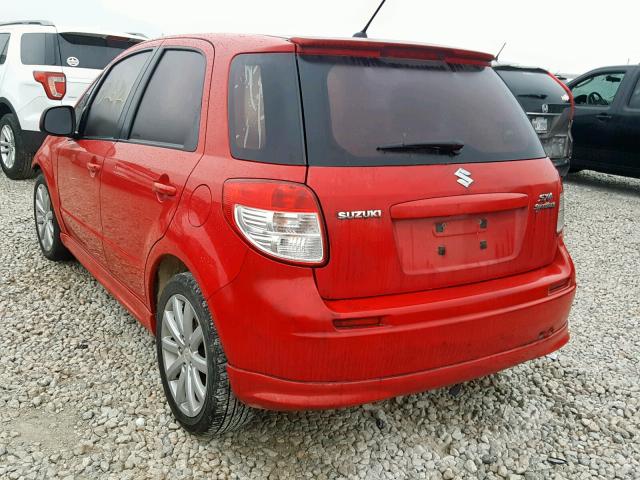 JS2YA5A59C6300361 - 2012 SUZUKI SX4 BASE RED photo 3