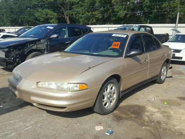 1G3WH52H71F124901 - 2001 OLDSMOBILE INTRIGUE G GOLD photo 2