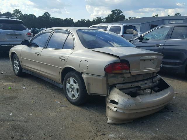 1G3WH52H71F124901 - 2001 OLDSMOBILE INTRIGUE G GOLD photo 3