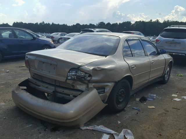 1G3WH52H71F124901 - 2001 OLDSMOBILE INTRIGUE G GOLD photo 4