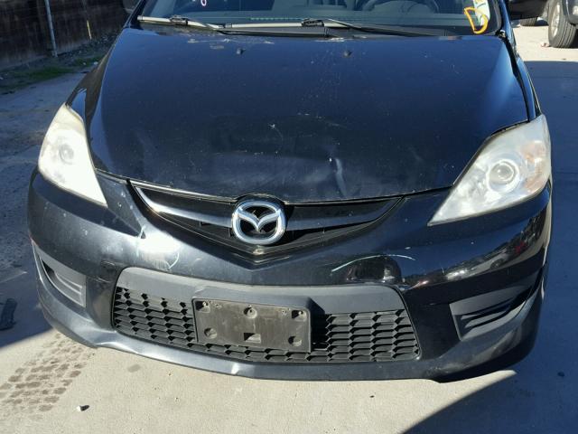 JM1CR293890344247 - 2009 MAZDA 5 BLACK photo 7