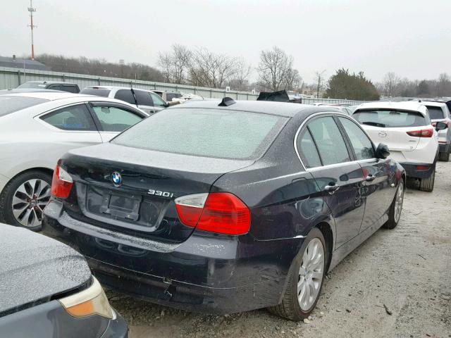 WBAVB33516KS31153 - 2006 BMW 330 I BLACK photo 4