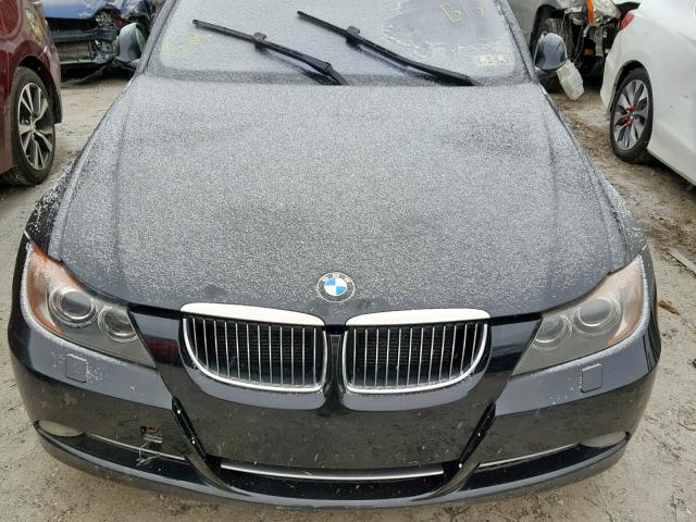 WBAVB33516KS31153 - 2006 BMW 330 I BLACK photo 7