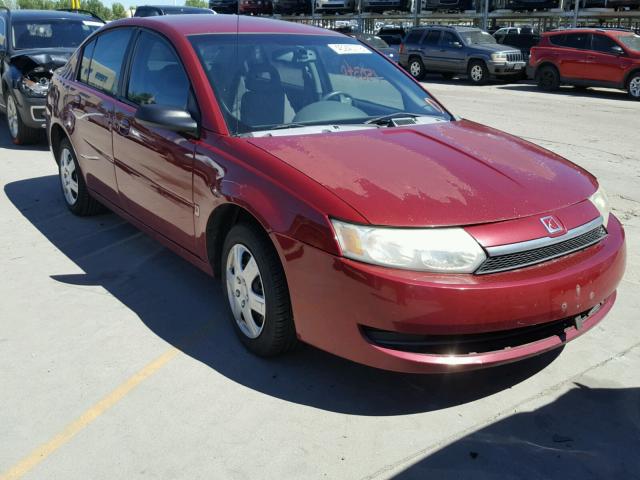 1G8AJ54F14Z194336 - 2004 SATURN ION LEVEL MAROON photo 1