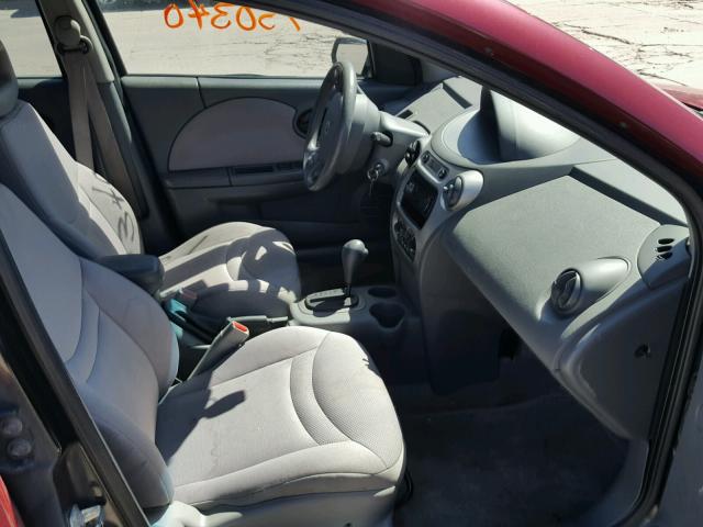 1G8AJ54F14Z194336 - 2004 SATURN ION LEVEL MAROON photo 5