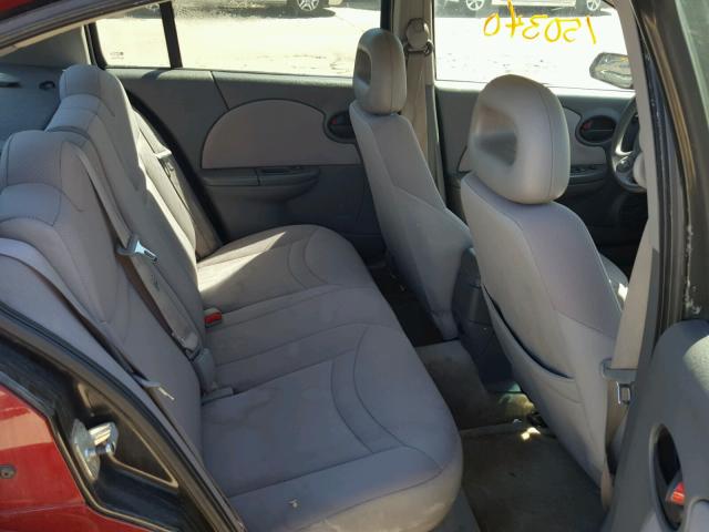 1G8AJ54F14Z194336 - 2004 SATURN ION LEVEL MAROON photo 6