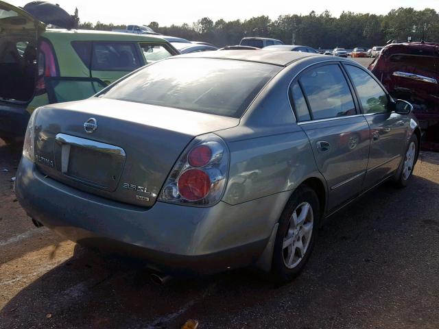 1N4BL11D35C242073 - 2005 NISSAN ALTIMA SE GREEN photo 4