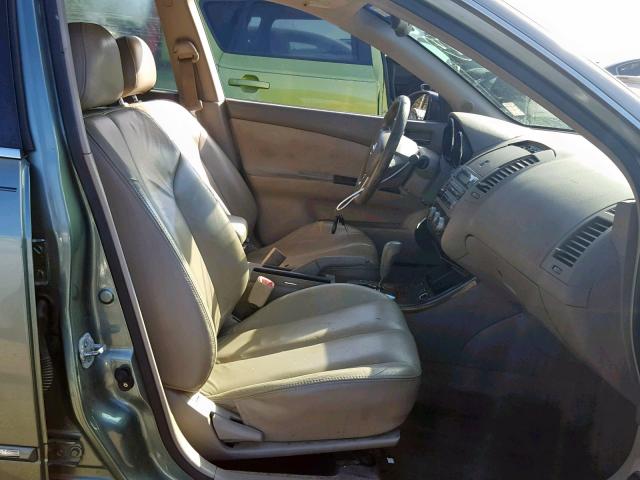 1N4BL11D35C242073 - 2005 NISSAN ALTIMA SE GREEN photo 5