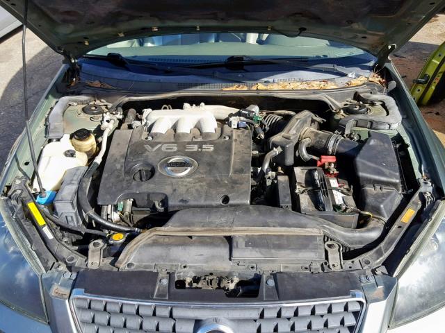 1N4BL11D35C242073 - 2005 NISSAN ALTIMA SE GREEN photo 7