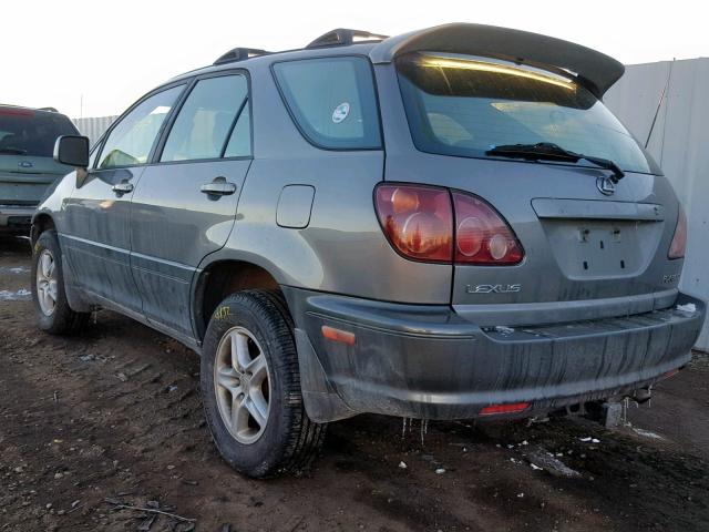 JT6HF10U8Y0111585 - 2000 LEXUS RX 300 GREEN photo 3