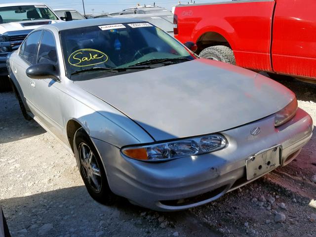 1G3NL52F24C197334 - 2004 OLDSMOBILE ALERO GL SILVER photo 1