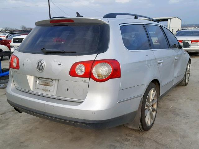 WVWPU73C87E060929 - 2007 VOLKSWAGEN PASSAT 3.6 SILVER photo 4