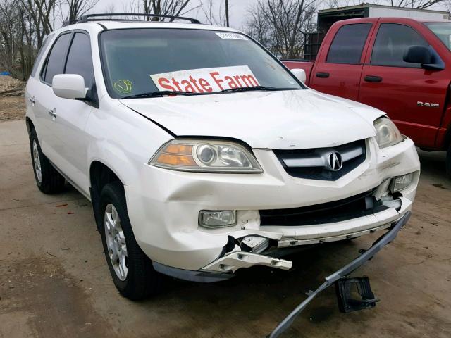 2HNYD18995H552545 - 2005 ACURA MDX TOURIN WHITE photo 1