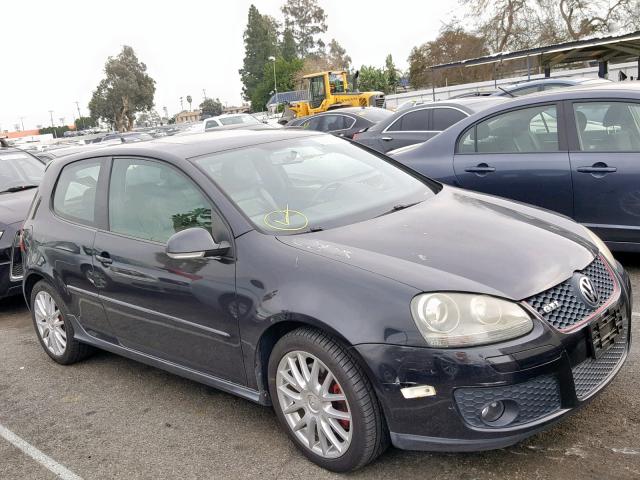 WVWFV71K17W094286 - 2007 VOLKSWAGEN NEW GTI FA BLACK photo 1