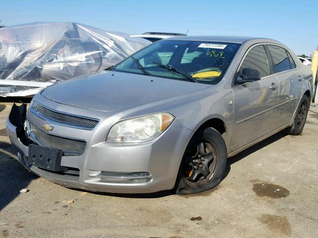 1G1ZG57B68F196759 - 2008 CHEVROLET MALIBU LS 银色 照片 2