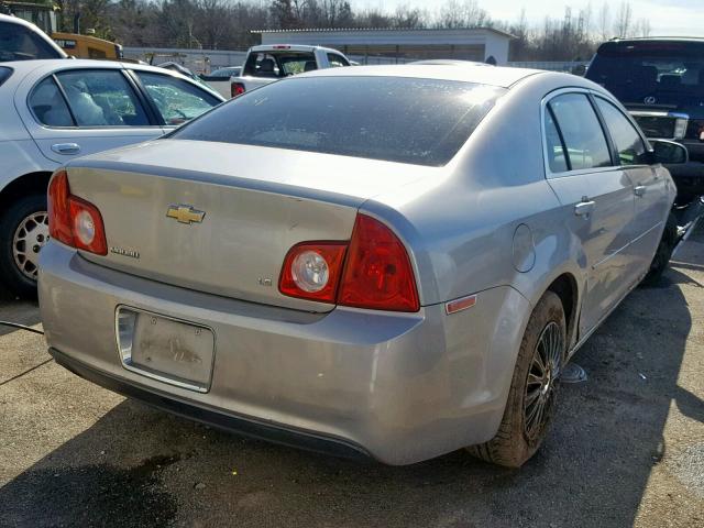 1G1ZG57B68F196759 - 2008 CHEVROLET MALIBU LS 银色 照片 4