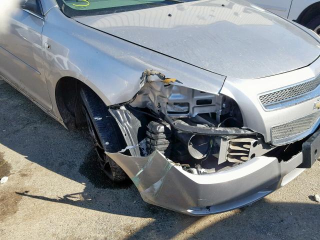 1G1ZG57B68F196759 - 2008 CHEVROLET MALIBU LS 银色 照片 9