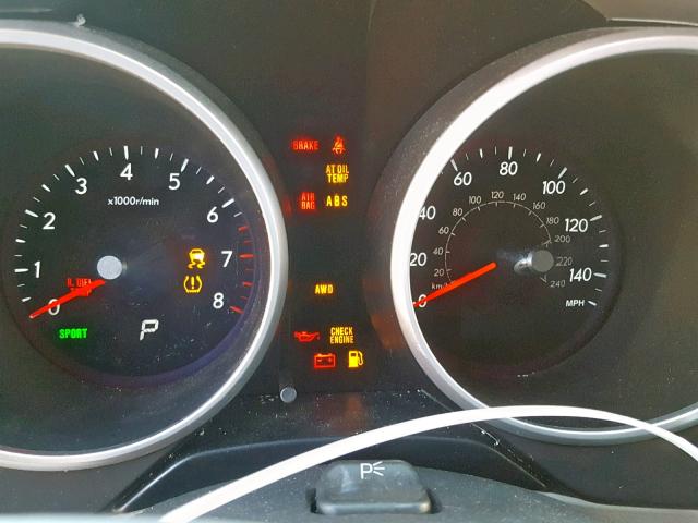 4S4WX9GDXC4401664 - 2012 SUBARU TRIBECA LI 灰色 照片 8