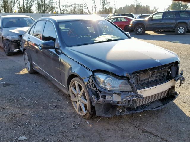 WDDGF4HB9DR299831 - 2013 MERCEDES-BENZ C 250 GRAY photo 1