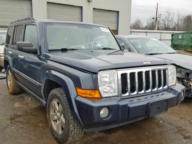 1J8HG48P47C592060 - 2007 JEEP COMMANDER BLUE photo 1