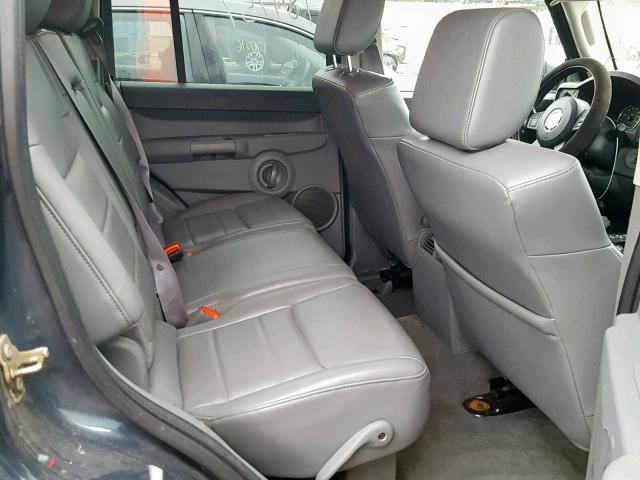 1J8HG48P47C592060 - 2007 JEEP COMMANDER BLUE photo 6