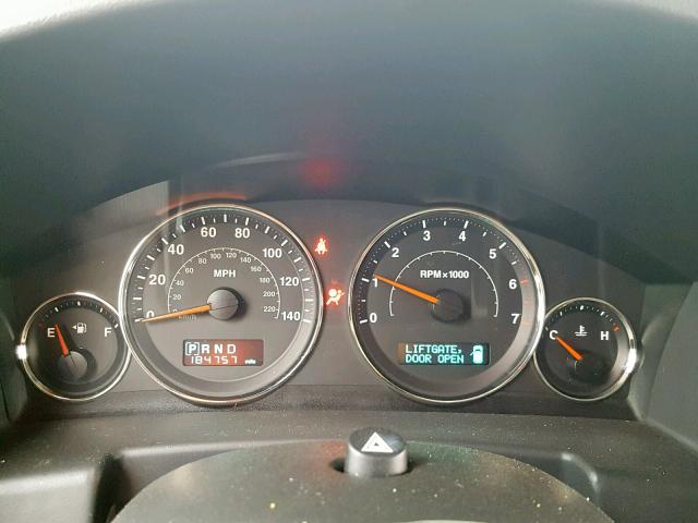 1J8HG48P47C592060 - 2007 JEEP COMMANDER BLUE photo 8