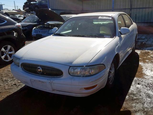 1G4HP54K124235330 - 2002 BUICK LESABRE CU WHITE photo 2