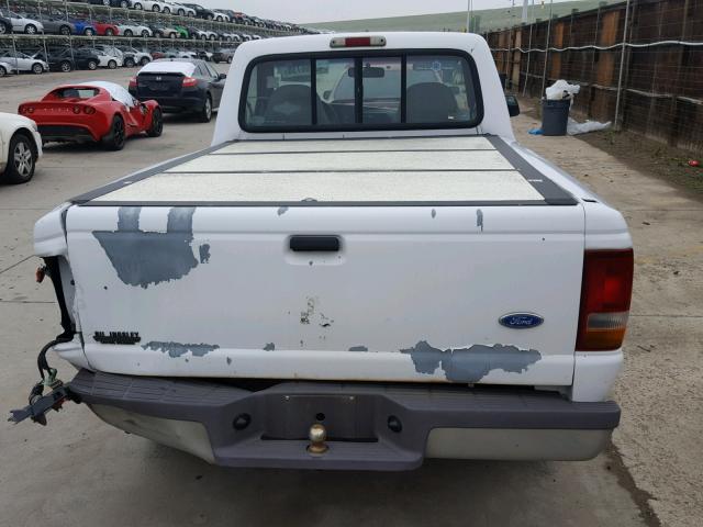 1FTCR10U0VUC51595 - 1997 FORD RANGER WHITE photo 6