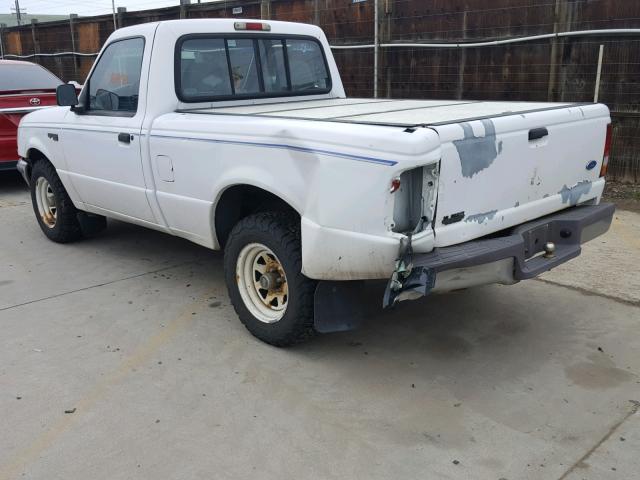 1FTCR10U0VUC51595 - 1997 FORD RANGER WHITE photo 9