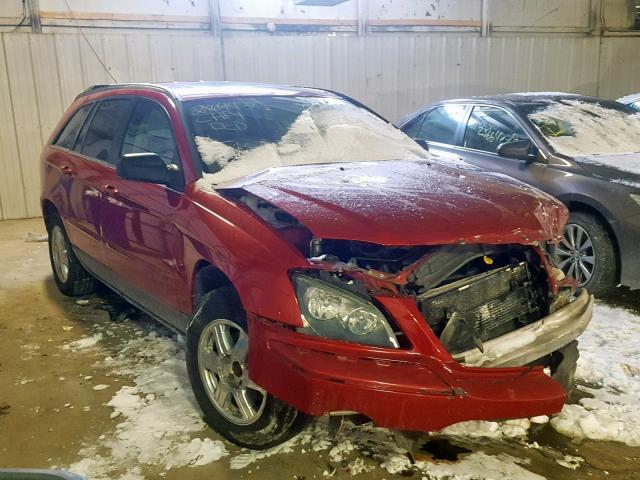 2C8GF68474R627781 - 2004 CHRYSLER PACIFICA MAROON photo 2