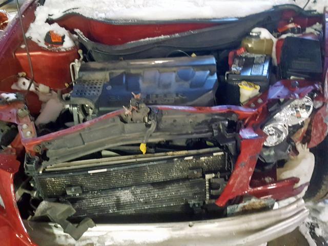 2C8GF68474R627781 - 2004 CHRYSLER PACIFICA MAROON photo 7