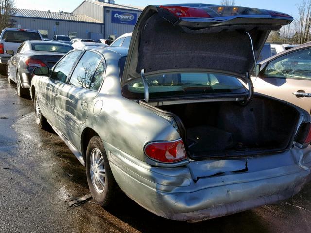 1G4HR54K35U194262 - 2005 BUICK LESABRE LI GREEN photo 3