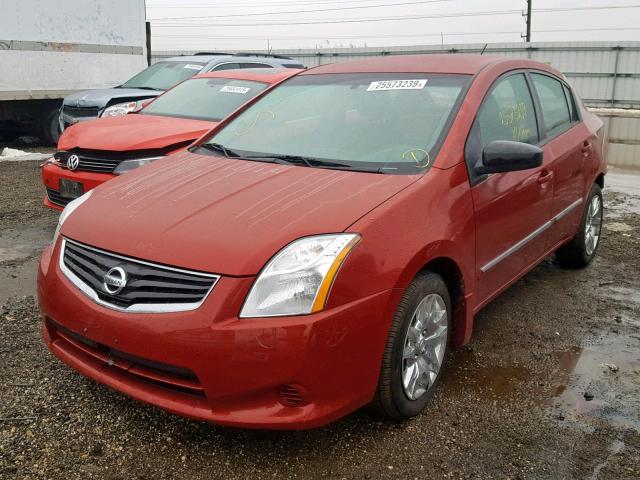 3N1AB6AP8CL689728 - 2012 NISSAN SENTRA 2.0 RED photo 2