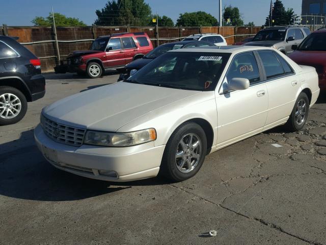 1G6KY5495XU907582 - 1999 CADILLAC SEVILLE ST WHITE photo 2